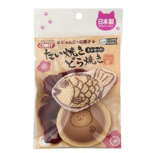 イトスイ ハミガキおもちゃ たい焼き&どら焼きミニセット (1個入) ねこのおもちゃ