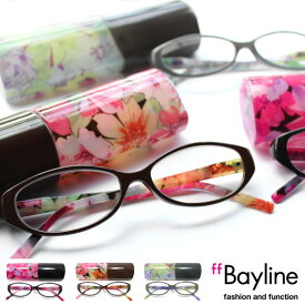 Bayline リーディンググラス オーバルフレーム 女性 シニアグラス 老眼鏡 おしゃれ 50代 レディース 可愛い あす楽対応