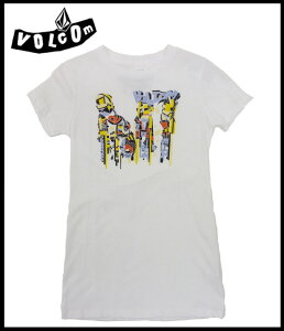 �yVOLCOM�������K�i�z���f�B�[�X�t�@�b�V���� ���̑��ߗ� �L�����N�^�[�E�G�A�y30%OFF!SALE�zVOLCOMPull It Together Bady Jersey TEE(S�T�C�Y)�yGIRLS�z�y�����y�Ή��z�y���������z�ysmtb-f�z
