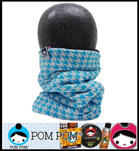 ネックウォーマー スポーツ・アウトドア ウインタースポーツ アクセサリー ネックウォーマー pompom FLEECE LINED NECK TUBES-A【ネックチューブ】【あす楽対応】