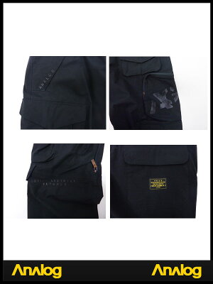 【早期予約】【アナログ国内正規品】【2011-12NEWMODEL】ANALOGASSETPANTS(TrueBlack)【スノーウエアー】【0830_送料無料】【smtb-f】