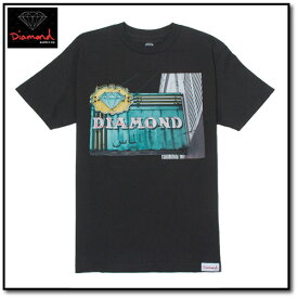 Diamond supply.co NEON T-SHIRT IN BLACK スポーツ・アウトドア ストリート系スポーツ スケートボード ウエア シャツ・Tシャツ