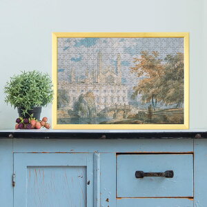 ケンブリッジ大学のクレア・ホールとキングス・カレッジ・チャペル ジョゼフ・マロード・ウィリアム・ターナー 0185 ジグソーパズル パズル 300ピース 程 ジグソー おしゃれ 名画 オフライ