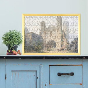 聖オーガスティン修道院に続く中世の門、カンタベリー ジョゼフ・マロード・ウィリアム・ターナー 0195 ジグソーパズル パズル 300ピース 程 ジグソー おしゃれ 名画 高齢者 難易度 難しい