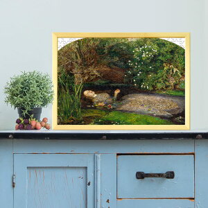 オフィーリア ジョン・エヴァレット・ミレー 0197 ジグソーパズル パズル 300ピース 程 ジグソー おしゃれ 名画 遊ぶ オフライン 子供 高齢者 難易度 難しい 人気 インテリア 安い コツ プレゼ