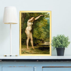 若い浴女 ギュスターヴ・クールベ 0319 ジグソーパズル パズル 300ピース 程 ジグソー おしゃれ 名画 遊ぶ 子供 高齢者 難易度 難しい 人気 インテリア 安い コツ プレゼント ギフト イラスト