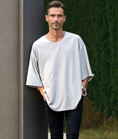 イケオジ Tシャツ メンズ ちょいワル オヤジ ミスタ—ジョージ 40代 50代 60代 ファッション おしゃれ 半袖Tシャツ ブランド 大きいサイズ ゆったり 涼しい 軽量 無地 クルーネック ホワイト ブラック グレー ブルー 白T 白T シンプル カジュアル 中年男性 服 春 夏★