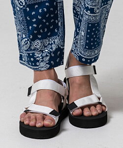 サンダルメンズ ミスタ―ジョージ 40代 50代 イケオジ ブランド クロスベルトスポーツサンダル靴 シューズ ベルトサンダル スポサン ベルクロ ストラップ 合皮 ホワイト グレー ベージュ カ