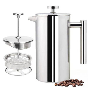 �t�����`�v���X �R�[�q�[�v���X 350ml �J�t�F�v���X �G�A���v���X �X�|�[�^�u���R�[�q�[ �t�����`�v���X�R�[�q�[���[�J�[ �V���o�[ ��d�t�B���^�[ �X�e�����X