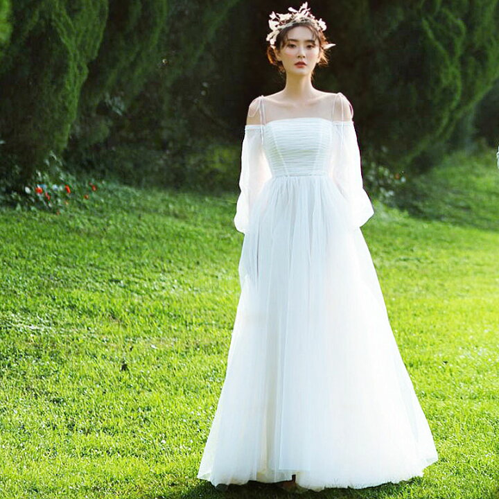 楽天市場】ウェディングドレス 花嫁 二次会 海外挙式 リゾート  