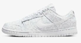 【送料無料】ナイキ　NIKEウィメンズ　ダンク LOW WMS NIKE DUNK LOW ホワイト/ホワイト/グレーフォグ