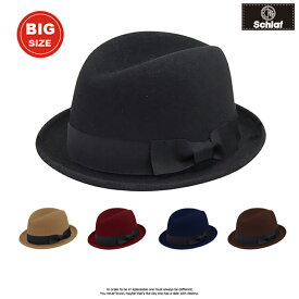 【大きいサイズ】 BIG SIZE フェルトマニッシュHAT//ハット/中折れ///秋冬/サニプレ