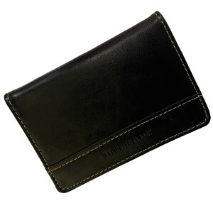 定期入れ パスケース ICカード対応 革 革製 本革 メンズ 2トーン 牛革 シンプル クリアケース レザー ビジネス 二つ折り