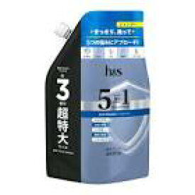 【ケース販売・1ケース6個入り】h＆s　5in1　クールクレンズ　シャンプー　つめかえ超特大サイズ（850g）【P&G】【ヘアケア・インバス・スキンケア】