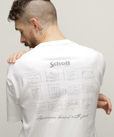 Schott/ショット 公式通販 |T-SHIRT "ARCHIVE STAMPS"/Tシャツ "アーカイブスタンプ"