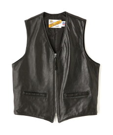 Schott/ショット 公式通販 |193V LEATHER VEST/レザーベスト