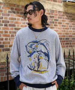 ��SALE|Schott/�V���b�g �����ʔ� | 50S OVER SIZE KNIT SHARK/50�fs �I�[�o�[�T�C�Y�j�b�g�V���[�N���Z�[���i�ɂ������ԕi�s��