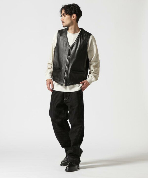 楽天市場】Schott/ショット 公式通販 |193V LEATHER VEST/レザーベスト 