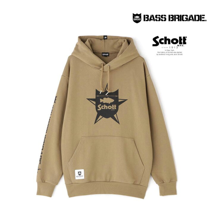 楽天市場】Schott/ショット 公式通販 |xBASS BRIGADE/バスブリゲード/HOODIE/フーディ : Schott