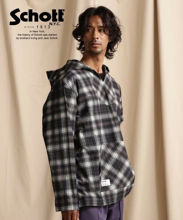 楽天市場】☆SALE |Schott/ショット 公式通販 |BAJA HOODED OMBRE NEL  