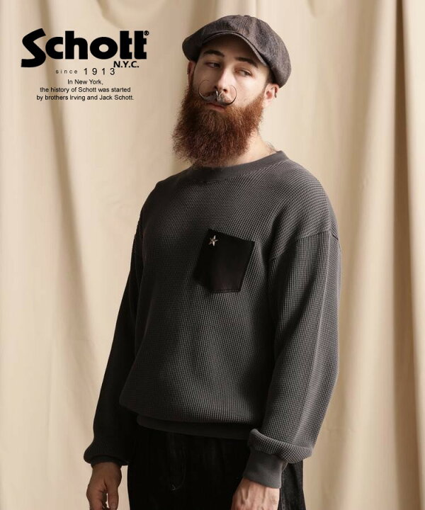 楽天市場】☆SALE |Schott/ショット 公式通販 |LEATHER POCKET THERMAL 
