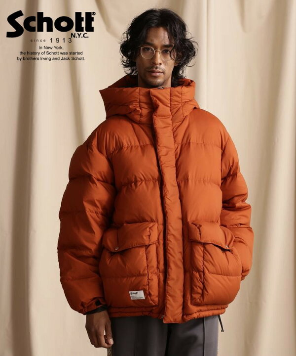 楽天市場】☆SALE |Schott/ショット 公式通販 |TOP TIRE HOODED DOWN  
