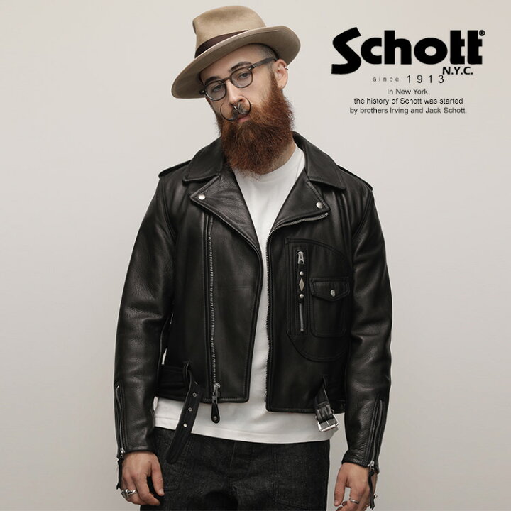 楽天市場】Schott/ショット 公式通販 |528US COW NEW NAKED D-POCKET 