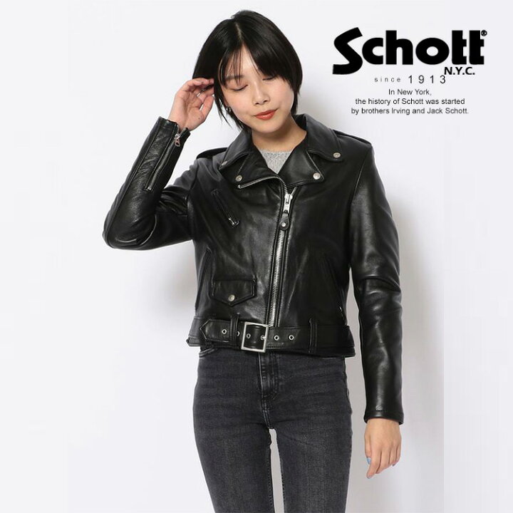 楽天市場】Schott/ショット 公式通販 |218W WOMENS LAMB ONESTAR