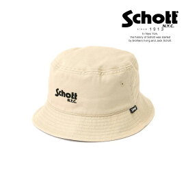 Schott/ショット 公式通販 |TWILL BUCKET HAT/ツイル バケットハット 帽子 サファリハット