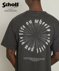 Schott/ショット 公式通販 | SS T-SHIRT MESSAGE WHEEL/メッセージホイール Tシャツ