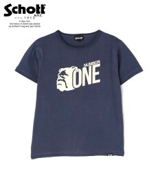 Schott/ショット 公式通販 |直営限定/KID’S SS T-SHIRT "NUMBER ONE"/キッズ Tシャツ "ナンバーワン"