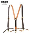 Schott/ショット 公式通販 |LEATHER SUSPENDER/レザーサスペンダー