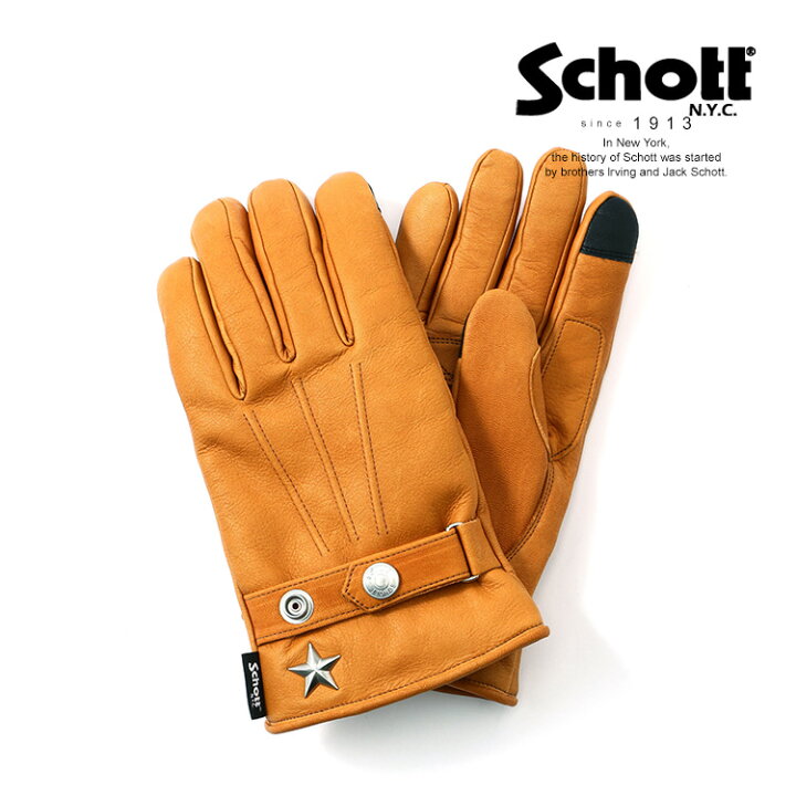 楽天市場】Schott/ショット 公式通販 |WINTER GLOVE SHORT/ウィンター 
