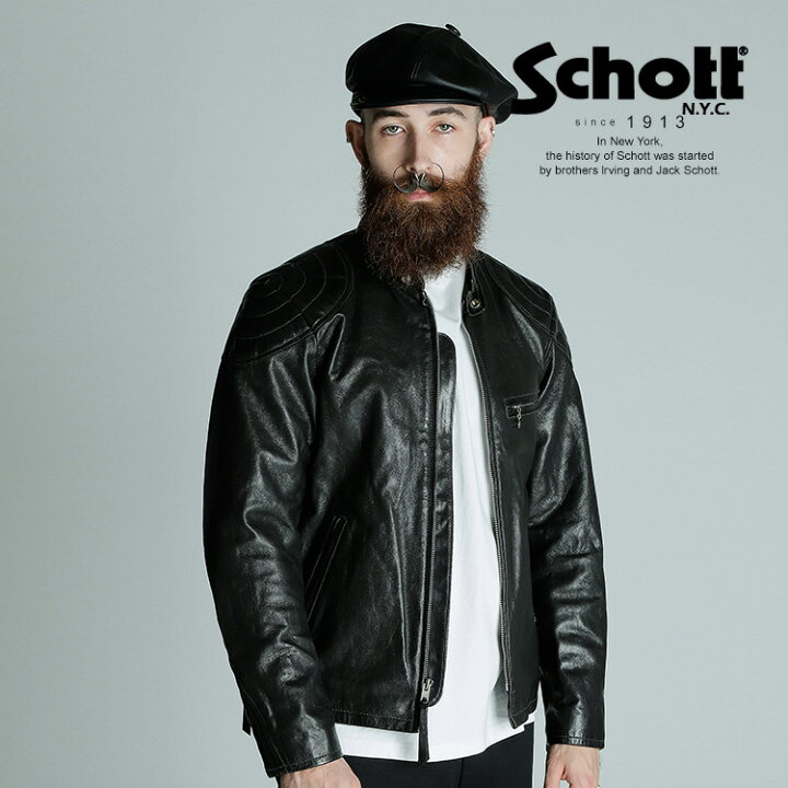 楽天市場】Schott/ショット 公式通販 |PADDED SINGLE RIDERS/パデット 
