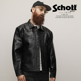 Schott/ショット 公式通販 |SHEEP LEATHER 1st TRACKER JACKET/シープレザー トラッカージャケット