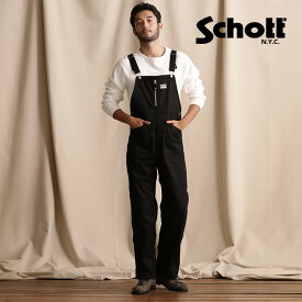 ★SALE |Schott/ショット 公式通販 |TC OVERALL PANTS/オーバーオール オールインワン ワーク 定番 TC WORK