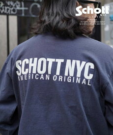 Schott/ショット 公式通販 |直営限定/LS T-SHIRT SCHOTT NYC/ロングTシャツ ショット ニューヨーク