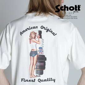 Schott/ショット 公式通販 | SS T-SHIRT PLUG ADVERTISING/プラグピンナップ Tシャツ