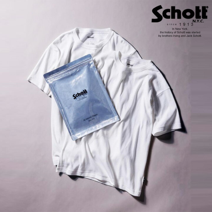 楽天市場】Schott/ショット 公式通販 |直営限定/2PACK T-SHIRT/2パック 
