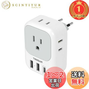 yzyyVLO1ʊlzϊvO C^Cv ؍ COsp ϊ TESSAN USB-Ct 4AC 2Type-A 1Type-C C^A XyC hCc xgi I[XgA [bp