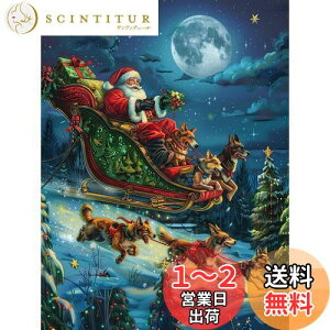【送料無料】Reofrey ダイヤモンドの絵画 ダイヤモンドアート クロスステッチ キット サンタクロース, クリスマス手作りキット 全面貼り付けタイプ ビーズア DIY 手芸キットホーム レストラン