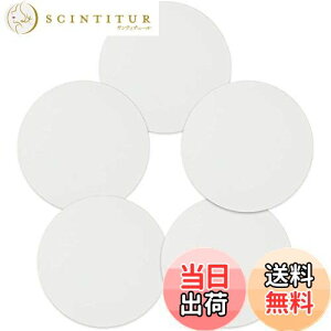 【送料無料】楽Meister 張りキャンバス 5枚セット 円 丸型 綿100% アクリル 水彩 油絵 絵画ボード (直径20cm)