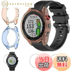 �y���������zFIVOF2���ی�P�[�X+2���t���ی�t�B�����Ή�Garmin(�K�[�~��) Approach S62��p�P�[�X �K�[�~�� Approach S62 �J�o�[ �\�t�g TPU�ގ� �҂�����Ή� �C�菝�h�~ �y�� �h�Ռ� Garmin Approach S62 