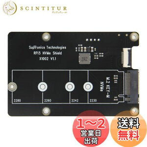 yzGeekworm X1002 V1.1 PCIe NVMe M.2 SSD 2280g{[hARaspberry Pi 5ɓKp