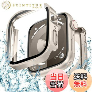 yzy tJo[ 2in1ی݌vzPOLINK Ή AbvEHb` Jo[ Series 10/9/8/7/SE/6/5/4 44mm PCf KX Ή Apple Watch Jo[h ̌^ VfUC 3DpGbW^ 