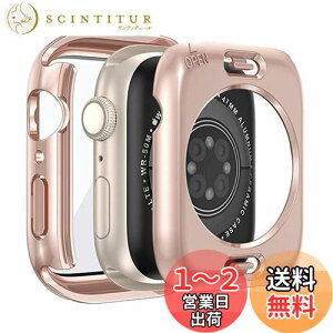 yzy2024ǃP[XzTEMEDO Ή AbvEHb` Jo[ 45mm Ή Apple Watch 9/8/7 P[X ̌^ hP[X AbvEHb`9/8/7 Jo[ 360Ǔx IP68Sh Apple Watch Jo[ 