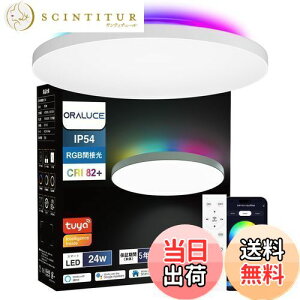 yzORALUCE LEDV[OCg ~6 AlexaF RGBԐڌ iKEF 24W 2800lm 2.4GHz Rt Ɩ V t 铔 [@\ PSEFؓdC Bluetooth&Wi-FiΉ 戵