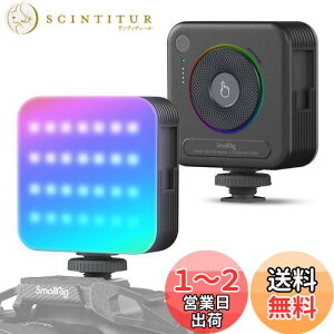yzSmallRig RGBBeCg Vibe P108 LEDrfICg 2700K-6500K F ÖiK 359FRGB[h 2000mAh R[hV[Ή IJrfICg iphone/Gopro/Osmo Pocket/Samsung/Nikon/Canon/