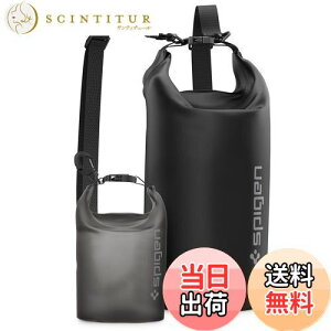 �y���������zSpigen ���S�h�� �o�b�O �h���C�o�b�O 20L / 2L 2�Z�b�g IPX6�F�� �����b�N �h���o�b�O ��e�� �C �v�[�� �_�C�r���O �X�^�b�t�o�b�O �h�����^�����b�N PVC A630 AMP04534 (�u���b�N)