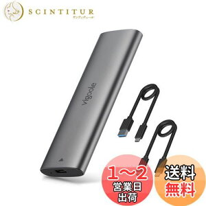 yzvigoole M.2 SSD P[X Hsv USB-C NVME P[XiPCI-E M KeyjΉ USB 3.2 Gen2 10Gbps OtP[X UASPT|[g Trimw 2242/2260/2280 SSDΉ M.2 SSD ϊA_v^ GN[WKi